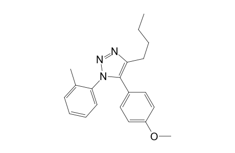 4-Butyl-5-(4-methoxyphenyl)-1-o-tolyl-1H-1,2,3-triazole