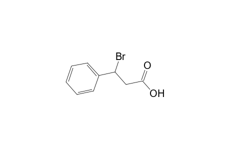 Benzenepropanoic acid, .beta.-bromo-
