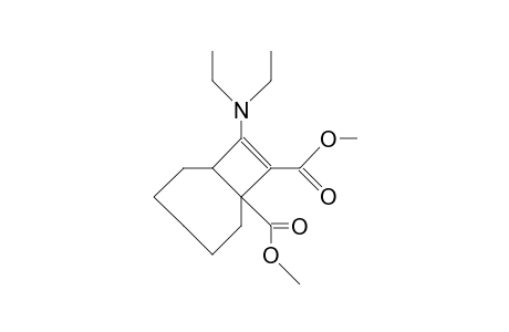 Dimethyl 8-diethylamino-bicyclo(5.2.0)non-8-ene-1,9-dicarboxylate