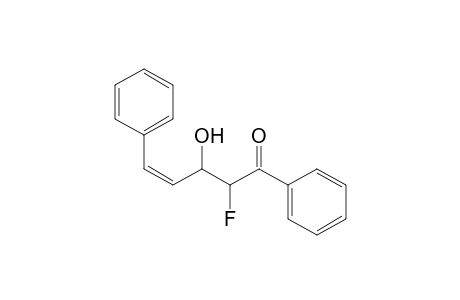 2-Fluoro-3-hydroxy-1,5-diphenylpent-4-en-1-one