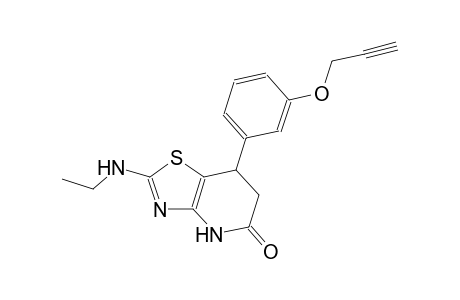 thiazolo[4,5-b]pyridin-5(4H)-one, 2-(ethylamino)-6,7-dihydro-7-[3-(2-propynyloxy)phenyl]-