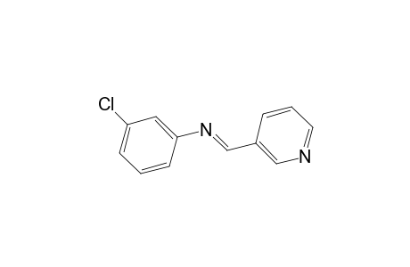Benzenamine, 3-chloro-N-(3-pyridinylmethylene)-