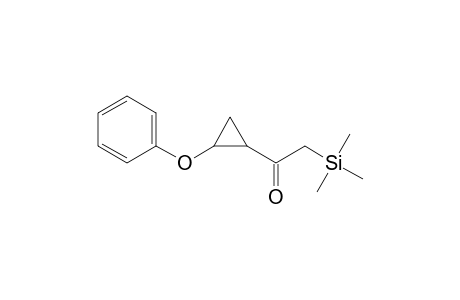 2-Phenoxycyclopropyl Trimethylsilylmethyl Ketone