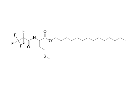 L-Methionine, N-pentafluoropropionyl-, tetradecyl ester