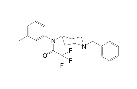 N-(1-Benzylpiperidin-4-yl)-N-(3-methylphenyl)trifluoroacetamide