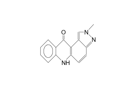 2-Methyl-pyrazolo(4,3-A)acridin-11(6H)-one