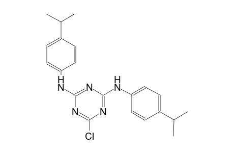 6-chloro-N~2~,N~4~-bis(4-isopropylphenyl)-1,3,5-triazine-2,4-diamine