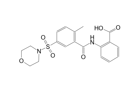 benzoic acid, 2-[[2-methyl-5-(4-morpholinylsulfonyl)benzoyl]amino]-