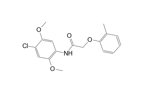 N-(4-chloro-2,5-dimethoxyphenyl)-2-(2-methylphenoxy)acetamide