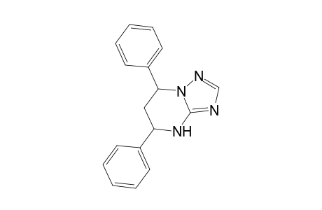 5,7-Diphenyl-4,5,6,7-tetrahydro[1,2,4]triazolo[1,5-a]pyrimidine