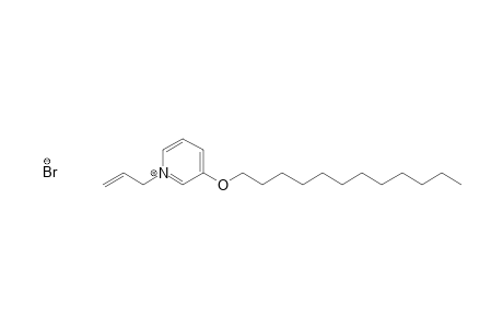 Pyridinium, 3-(dodecyloxy)-1-(2-propenyl)-, bromide