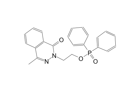 phosphinic acid, diphenyl-, 2-(4-methyl-1-oxo-2(1H)-phthalazinyl)ethylester