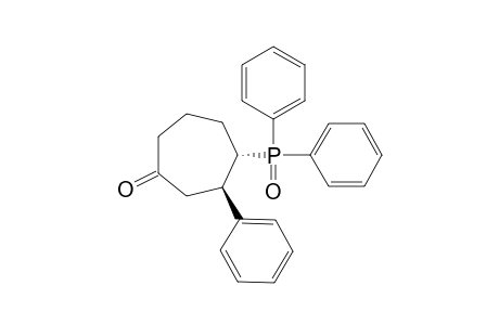 TRANS-4-(DIPHENYLPHOSPHINYL)-3-PHENYLCYCLOHEPTANONE