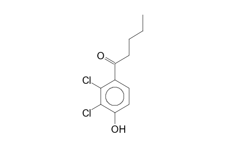 1-(2,3-Dichloro-4-hydroxyphenyl)-1-pentanone