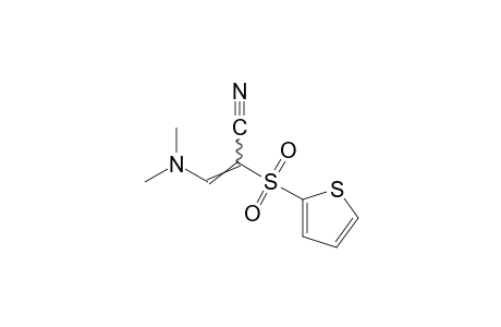 3-(dimethylamino)-2-[(2-thienyl)sulfonyl]acrylonitrile