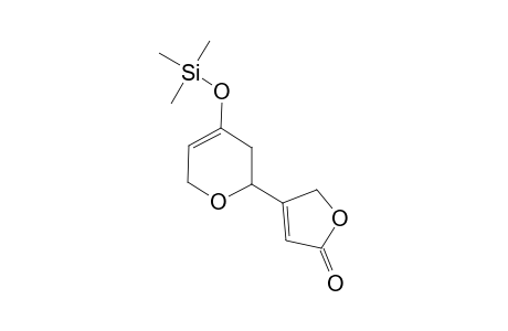 3,6-Dihydro-4-(4-trimethylsiloxy-2H-pyran-2-yl)furan-2(5H)-one