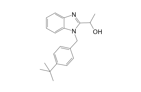 1H-1,3-Benzimidazole-2-methanol, 1-[[4-(1,1-dimethylethyl)phenyl]methyl]-.alpha.-methyl-