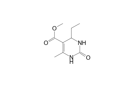 5-Pyrimidinecarboxylic acid, 4-ethyl-1,2,3,4-tetrahydro-6-methyl-2-oxo-, methyl ester