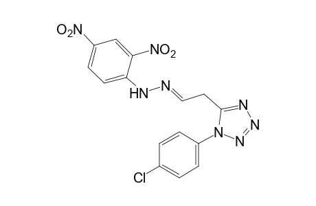 1-(p-chlorophenyl)-1H-tetrazole-5-acetaldehyde, (2,4-dinitrophenyl)hydrazone