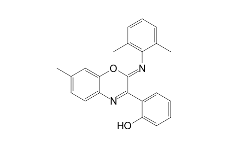 2-(2-(2,6-Dimethylphenylimino)-7-methyl-2H-benzo[b][1,4]oxazin-3-yl)phenol