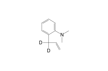 Benzenamine, N,N-dimethyl-2-(2-propenyl-1,1-d2)-