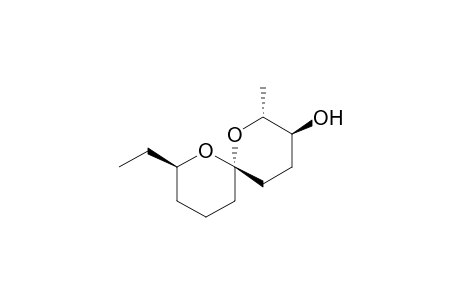 (2R,3S,6S,8R)-8-Ethyl-2-methyl-1,7-dioxaspiro[5.5]undecan-3-ol