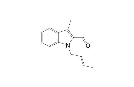 1-(but-2'-enyl)-3-methylindole-2-carbaldehyde