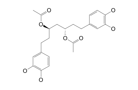 (3S,5S)-3,5-DIACETOXY-1,7-(3,4-DIHYDROXYPHENYL)-HEPTANE