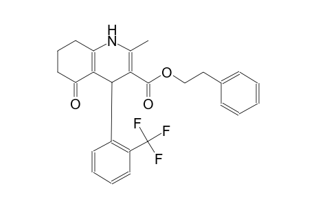 5-keto-2-methyl-4-[2-(trifluoromethyl)phenyl]-4,6,7,8-tetrahydro-1H-quinoline-3-carboxylic acid phenethyl ester