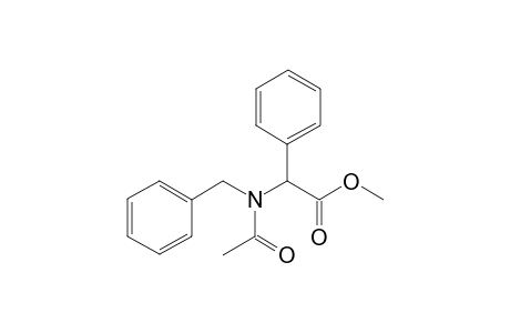 Methyl 2-(N-Acetyl-N-benzyl)amino-2-phenylethanoate