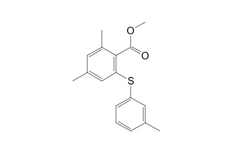 2,4-Dimethyl-6-(m-tolylsulfanyl)benzoic acid methyl ester