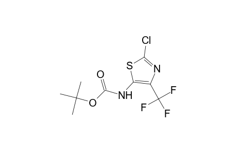 N-[2-chloro-4-(trifluoromethyl)-5-thiazolyl]carbamic acid tert-butyl ester