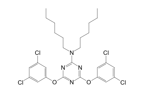 2,4-Bis-(3,5-dichlorophenoxy)-6-(dihexylamino)-1,3,5-triazine