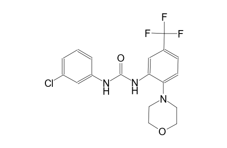 urea, N-(3-chlorophenyl)-N'-[2-(4-morpholinyl)-5-(trifluoromethyl)phenyl]-