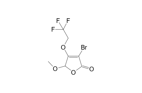 3-Bromo-5-methoxy-4-(2,2,2-trifluoroethoxy)furan-2(5H)-one