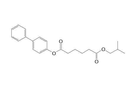 Adipic acid, 4-biphenyl isobutyl ester