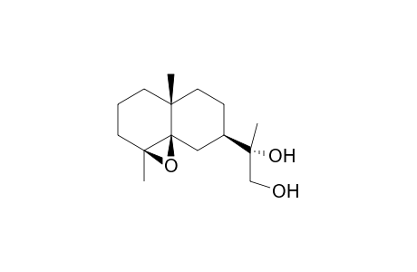 (-)-4.beta.,5.beta.-Oxidoeudesm-11S,12-diol