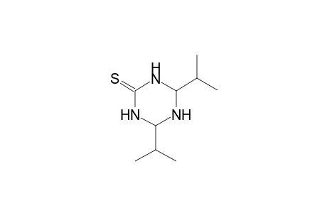 1,3,5-Triazine-2(1H)-thione, tetrahydro-4,6-bis(1-methylethyl)-