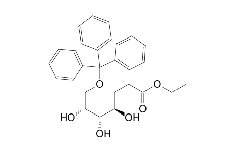 (4R,5S,6R)-Ethyl 4,5,6-trihydroxy-7-triphenylmethoxyheptanoate