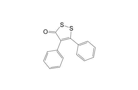 3H-1,2-Dithiol-3-one, 4,5-diphenyl-