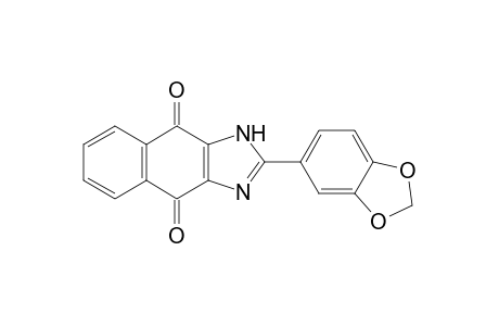 2-(Benzo[d][1,3]dioxol-5-yl)-1H-naphtho[2,3-d]imidazole-4,9-dione