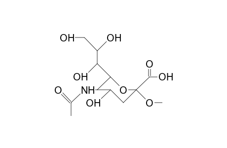 2-O-Methyl.alpha.-D-N-acetyl-neuraminic acid