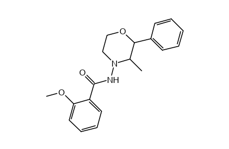 N-(3-METHYL-2-PHENYLMORPHOLINO)-o-ANISAMIDE