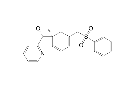 (5-BEZENESULFONYLMETHYL-1-METHYL-CYCLOHEXA-2,4-DIEN-1-YL)-PYRIDIN-2-YL-METHANOL