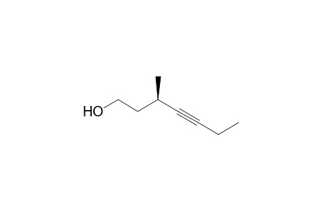 (R)-3-Methylhept-4-yn-1-ol