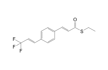 S-Ethyl 3-{4-[(E)-3,3,3-trifluoropropen-1-yl]phenyl}-(E)-propenethioate