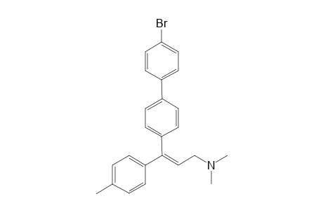 3-(4"-Bromo-[1,1 "-biphenyl]-4-yl)-3-(4-methyl)-N,N-dimethyl-2-propen-l-amine