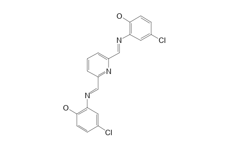 N,N'-(2,6-Pyridinediyldimethylidyne)bis(5-chloro-2-hydroxybenzenamine)