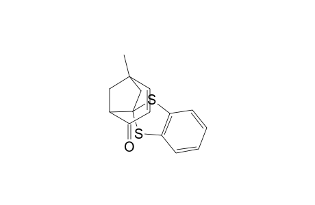 Spiro[1,3-benzodithiole-2,6'-bicyclo[3.2.1]oct[2]en]-4'-one, 1'-methyl-