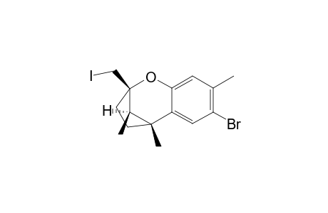 2,5-Methano-1-benzoxepin, 7-bromo-2,3,4,5-tetrahydro-2-(iodomethyl)-5,8,10-trimethyl-, [2S-(2.alpha.,5.beta.,10S*)]-